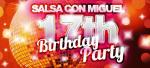 17th SALSA BIRTHDAY! DANCE STUDIO �SALSA CON MIGUEL� ����� �� 17 ������!