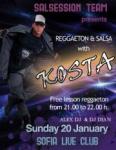 SALSESSION presents REGGAETON and SALSA with KOSTA / SOFIA LIVE CLUB